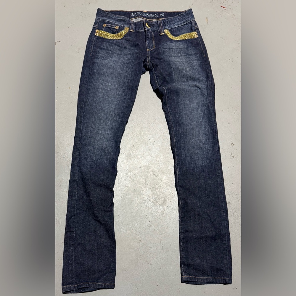 Guess Blue Straight Jeans Classic Fit